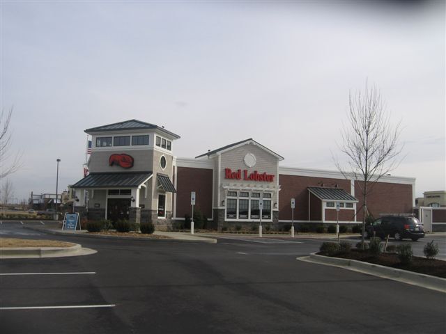 Red Lobster restaurant new construction